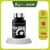 Thực phẩm bổ sung canxi magie Calcium Magnesium lọ 90 viên chính hãng SCITEC NUTRITION