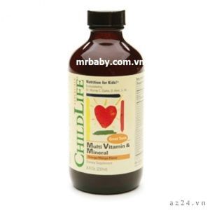 Thực phẩm bổ sung cho bé ChildLife Multi Vitamin & Mineral Formula (237 ml)