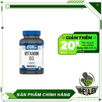 Thực Phẩm Bổ Sung Cung Cấp Vitamin Cho Cơ Thể Applied Nutrition Vitamin D3 3000IU ( 90 viên )