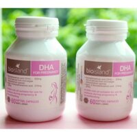 Thực phẩm bổ sung DHA cho BÀ BẦU của ÚC - Bioisland DHA for Pregnancy 60 viên