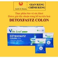 Thực phẩm bổ sung dinh dưỡng, detox giải độc, nhuận tràng Phan tả diệp Detoxfastz Colon chống lão hoá, đẹp da giữ dáng