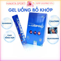 Thực phẩm bổ sung gel xương khớp LIGPRO Hộp 20 Gói x 25ml Bổ sung gel xương khớp khi vận động thể thao