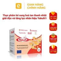 Thực phẩm bổ sung hoà tan thanh nhiệt giải độc và tăng lực nhãn hiệu Yakult®