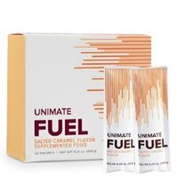 Thực phẩm bổ sung hương caramen muối Unicity Unimate Fuel Salted Caramel – 30 Gói