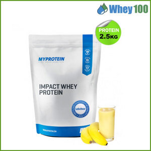 Thực phẩm bổ sung Impact Whey Protein Vanilla 2.5KG (100 lần dùng)