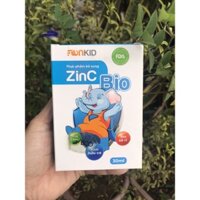 Thực phẩm bổ sung kẽm hữu cơ ZinC - Fankid (30ml)