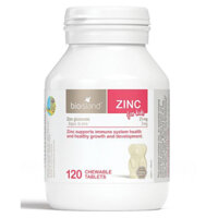 Thực phẩm bổ sung Kẽm Zin C Bio Island Zinc 120v cho bé
