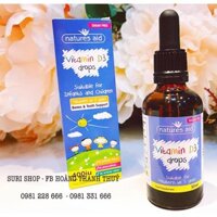 Thực phẩm Bổ sung Natures Aid Vitamin D3