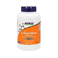 Thực Phẩm Bổ Sung NOW L-Carnitine 1000mg 100 viên