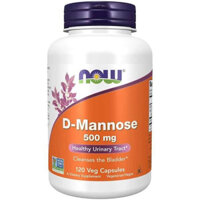 Thực Phẩm Bổ Sung NOW D-Mannose 500mg 120 viên