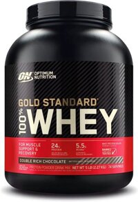 Thực phẩm bổ sung Optimum Nutrition Gold Standard 100 Whey 5lb 2.27kg Strawberry