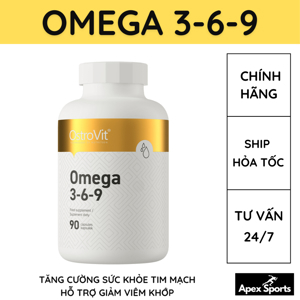 Thực phẩm bổ sung Ostrovit Omega 3 D3 K2 - 90 viên
