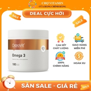 Thực phẩm bổ sung Ostrovit Omega 3 D3 K2 - 90 viên