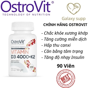 Thực phẩm bổ sung Ostrovit Omega 3 D3 K2 - 90 viên