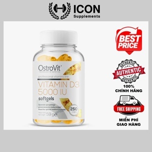 Thực phẩm bổ sung Ostrovit Vitamin D3 5000IU 250 viên