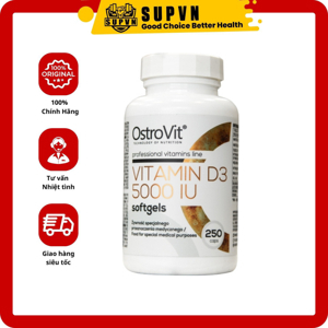 Thực phẩm bổ sung Ostrovit Vitamin D3 5000IU 250 viên
