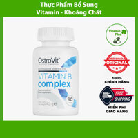Thực Phẩm Bổ Sung OSTROVIT VITAMIN B COMPLEX (90 viên) - Hỗ Trợ Bổ Máu, Tăng Cường Trao Đổi Chất
