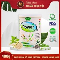 Thực Phẩm Bổ Sung Protein - Power Soyna - Dinh Dưỡng Cho Người Tập Gym, Thể Thao, Ăn Chay, Ăn Kiêng,Hàm Lượng Đạm Thực Vật Cao (SH)