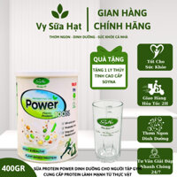 Thực Phẩm Bổ Sung Protein Power Soyna - Dinh Dưỡng Cho Người Tập Gym, Thể Thao, Ăn Chay, Hàm Lượng Đạm Thực Vật Cao