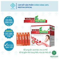 Thực phẩm bổ sung Sắt và Acid Folic Medstand Fevitol cho bà bầu, trước sinh, sau sinh và em bé tiện lợi (Hộp 20 Ống)