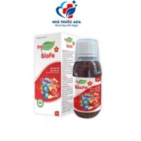 Thực Phẩm Bổ Sung Sắt Và Kẽm Hữu Cơ Cho Bé BioFe FITOLABS Tăng Cường Đề Kháng, Chai 120ml