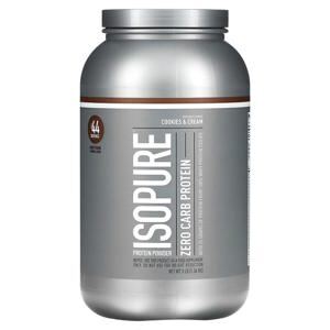 Thực phẩm bổ sung tăng cơ Isopure Zero Carb Cookies & Cream 3lbs