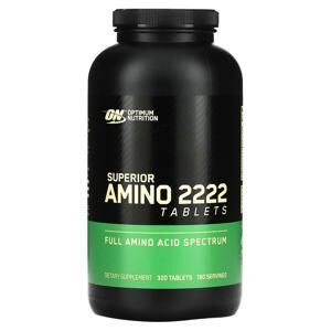 Thực phẩm bổ sung tăng cơ Optimum Nutrition Superior Amino 2222 Tablets Optimum Nutrition 320 viên