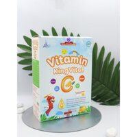 Thực Phẩm Bổ Sung Vitamin C Cho Trẻ VITAMIN KINGVITAL Hộp 20 Ống Tăng Sức Đề Kháng