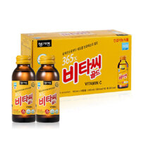 Thực phẩm bổ sung Vitamin C Gold 365X 10 lọ x 100ml hỗ trợ tăng lưc, tăng sức đề kháng - Nhập Khẩu Hàn Quốc