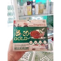 Thực phẩm chức năng B-20 GOLD BỔ SUNG LYSINE VÀ CÁC VITAMIN GIÚP CƠ THỂ KHỎE MẠNH.
