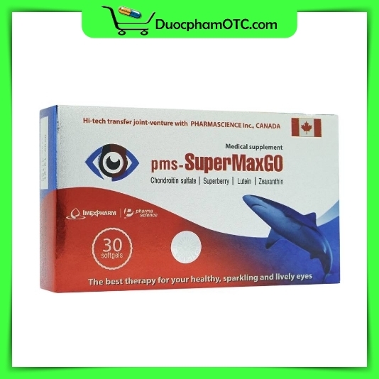 Thực phẩm chức năng bổ mắt pms-SUPERMAXGO