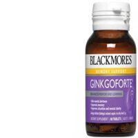 Thực phẩm chức năng bổ não Ginkgo Biloba Blackmores 80 viên Ginkgo Forte 2000mg của Úc