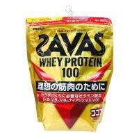 Thực phẩm chức năng Bột tăng cơ Savas Whey Protein 100 Meiji của Nhật Bản 980g