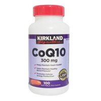 Thực phẩm chức năng CoQ10 300mg Kirkland Của Mỹ – Thuốc Hỗ Trợ Tim Mạch