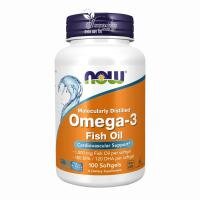 Thực phẩm chức năng Dầu cá Now Omega 3 Fish Oil 1000mg của Mỹ hộp 100 viên