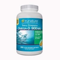 Thực phẩm chức năng Dầu cá Omega 3 900mg Trunature Triple Strength 200 viên của Mỹ