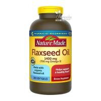 Thực phẩm chức năng Dầu hạt lanh Omega 3 6 9 Flaxseed Oil Nature Made 1400mg
