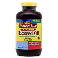 Thực phẩm chức năng Dầu hạt lanh Omega 3 6 9 Flaxseed Oil Nature Made 1400mg Của Mỹ