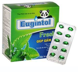 Thực Phẩm Chức Năng Giúp Giảm Ho Eugintol Fresh - Hộp 10 Vỉ