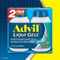 Thực phẩm chức năng giúp giảm đau hiệu quả Advil Liqui Gels 2 x 120 viên của Mỹ