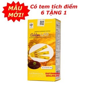 Thực phẩm chúc năng Golden Lab bổ sung vi khuẩn có lợi trong đường tiêu hóa