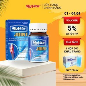 Thực Phẩm Chức Năng Hỗ Trợ Điều Trị Thoái Hóa Và Bôi Trơn Khớp MyVita Joint