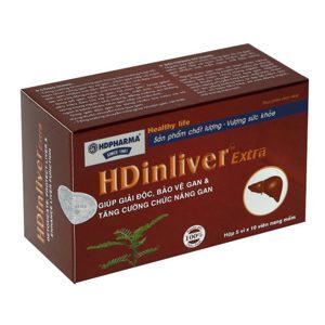 Thực phẩm chức năng hỗ trợ giải độc gan, tăng cường chức năng gan HDinliver Extra 50 viên