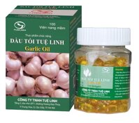Thực Phẩm Chức Năng Hỗ Trợ Hô Hấp Dầu Tỏi Tuệ Linh (Hộp 100 viên)