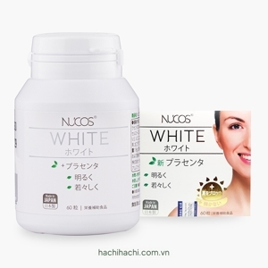 Thực phẩm chức năng hỗ trợ làm trắng da, chống nắng Nucos White 60 viên