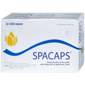 Thực phẩm chức năng hỗ trợ tăng tiết dịch nhờn Spacaps 30 viên