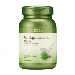 Thực phẩm chức năng hỗ trợ tuần hoàn máu GNC Ginkgo Biloba Plus 120 viên