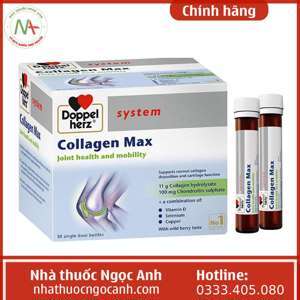 Thực phẩm chức năng hỗ trợ xương khớp Doppelherz Collagen Max 30 ống