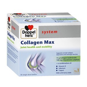 Thực phẩm chức năng hỗ trợ xương khớp Doppelherz Collagen Max 30 ống