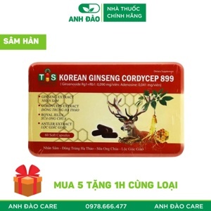 Thực phẩm chức năng Korean Ginseng Cordycep 899